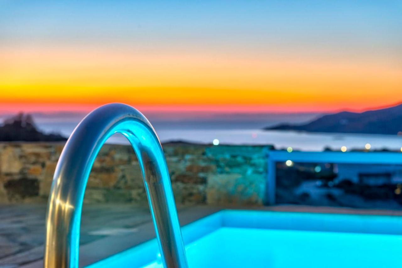 הוילה Posidhonía Oceania House With Sea View מראה חיצוני תמונה
