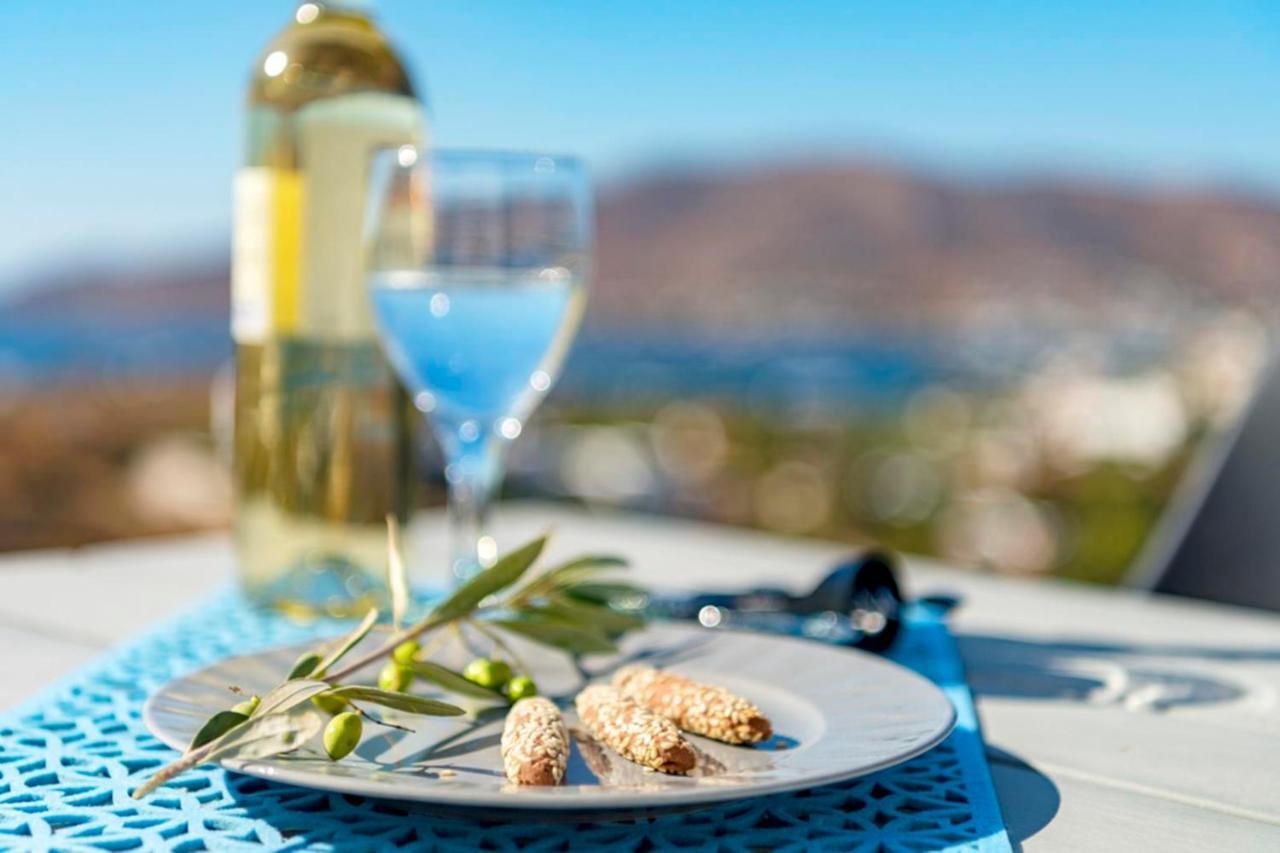 הוילה Posidhonía Oceania House With Sea View מראה חיצוני תמונה
