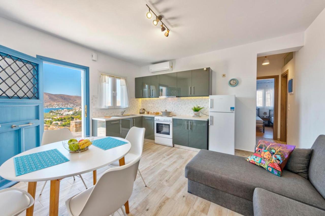 הוילה Posidhonía Oceania House With Sea View מראה חיצוני תמונה