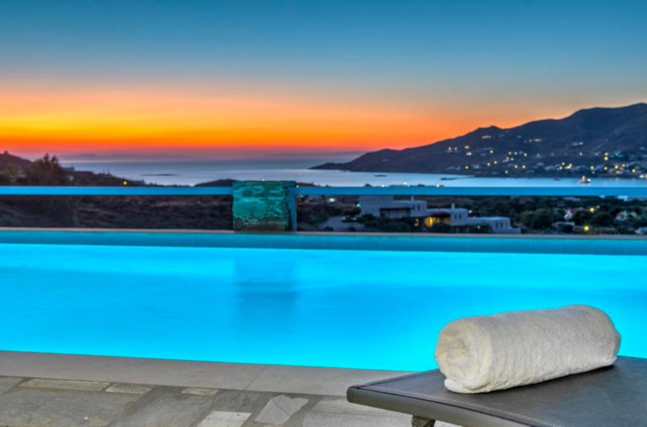 הוילה Posidhonía Oceania House With Sea View מראה חיצוני תמונה