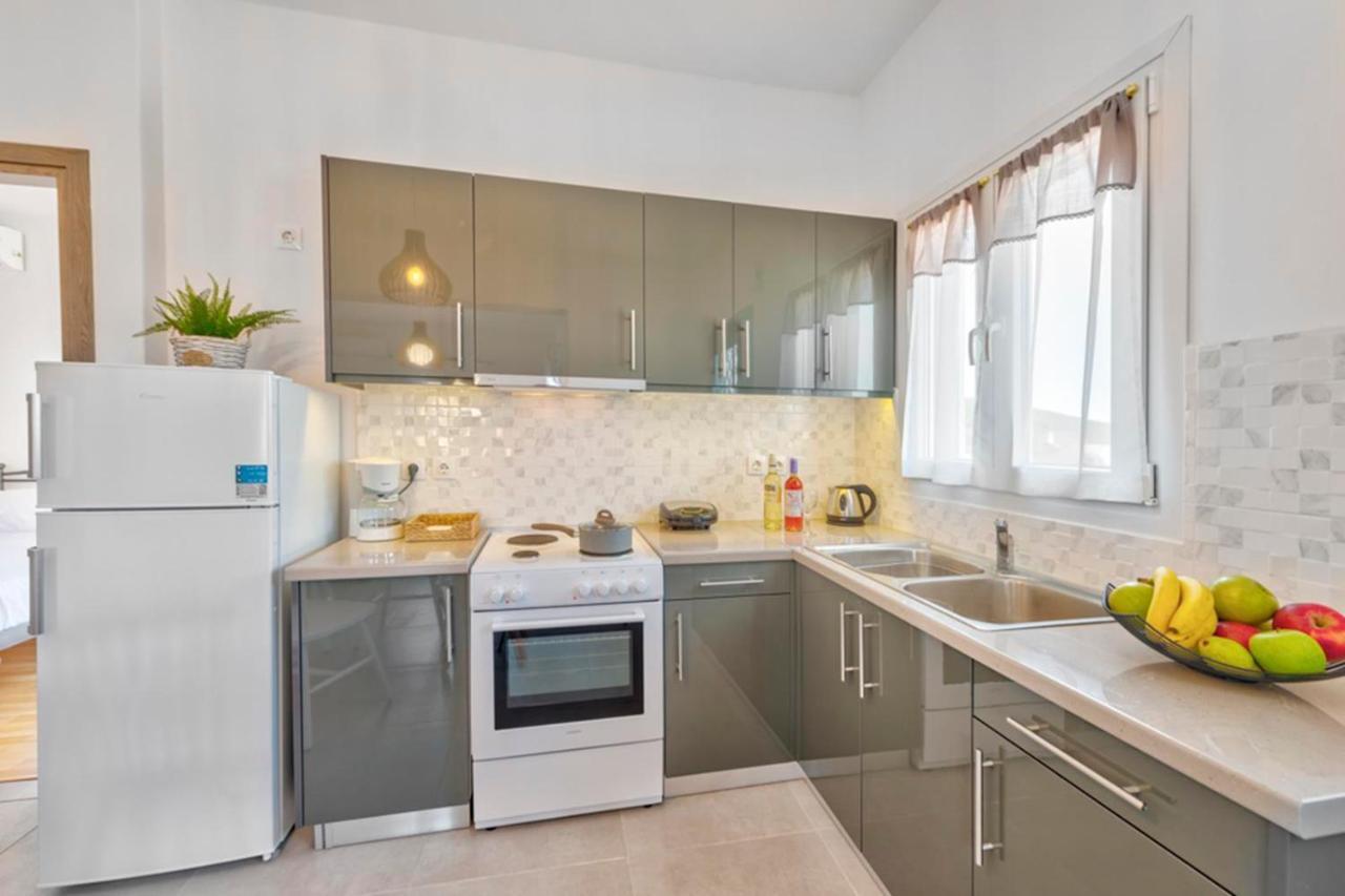 הוילה Posidhonía Oceania House With Sea View מראה חיצוני תמונה
